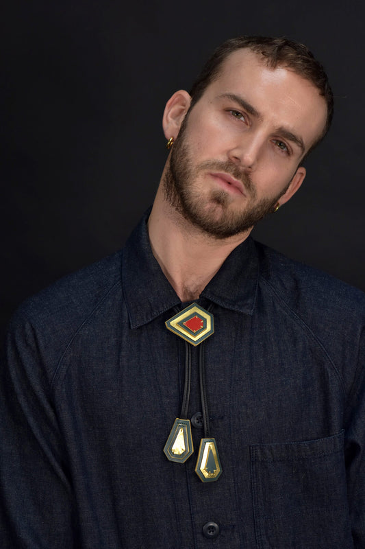 “True gems” bolo tie